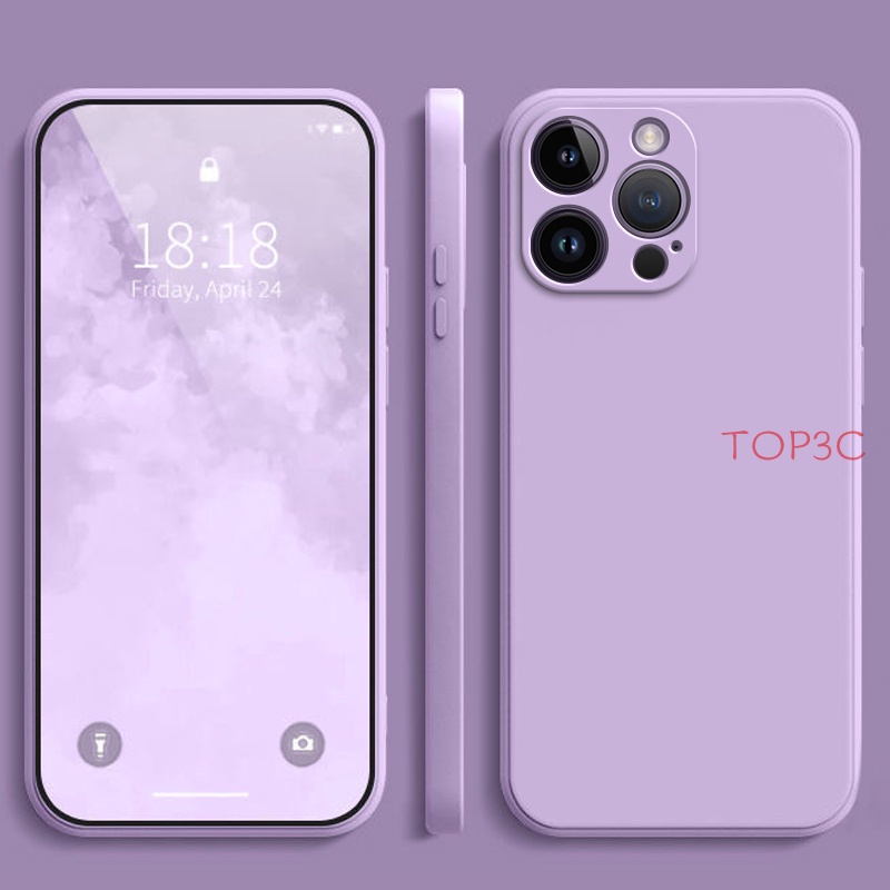 Ốp Điện Thoại Màu Trơn Cho iPhone 14 Pro max iPhone 11 Pro max iPhone 12 Pro max iPhone 13 Pro max YT