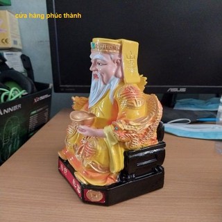 Thần tài ông địa vẽ vàng ( nhựa )