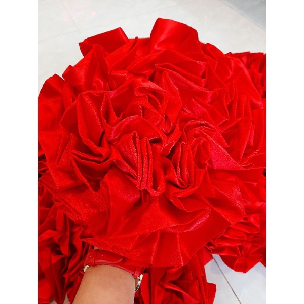 🌺🌺🌺Bông khánh thành màu đỏ_ Loại lớn