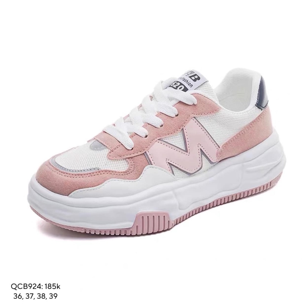 Giày sneaker phối màu chữ M CHIBEST QCB924