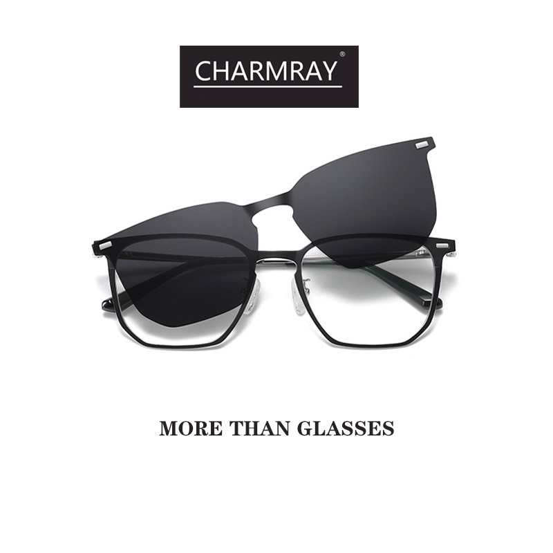 Kính mát CHARMRAY 2 trong 1 hấp thụ bức xạ thời trang