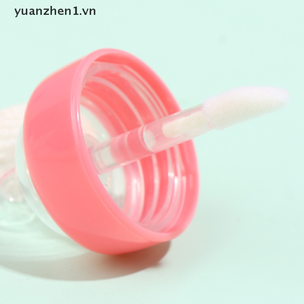 Set 5 Ống Rỗng Trong Suốt Đựng Son Môi Tiện Dụng