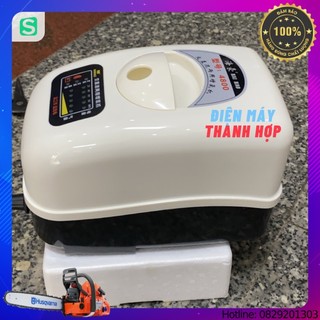  Máy sủi tích điện sục cá  thổi khí oxi  bình ắc quy tích điện 7-10h. Dùng cho mọi loại hồ bể cá cảnh 