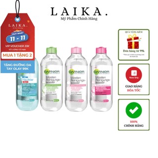 Tẩy trang Garnier Pháp chính hãng - 400ml