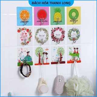 [Xả Kho] Móc dán tường siêu dính miếng to ❤️FREESHIP❤️ Móc dính tường 3d siêu dính, chịu lưc cao