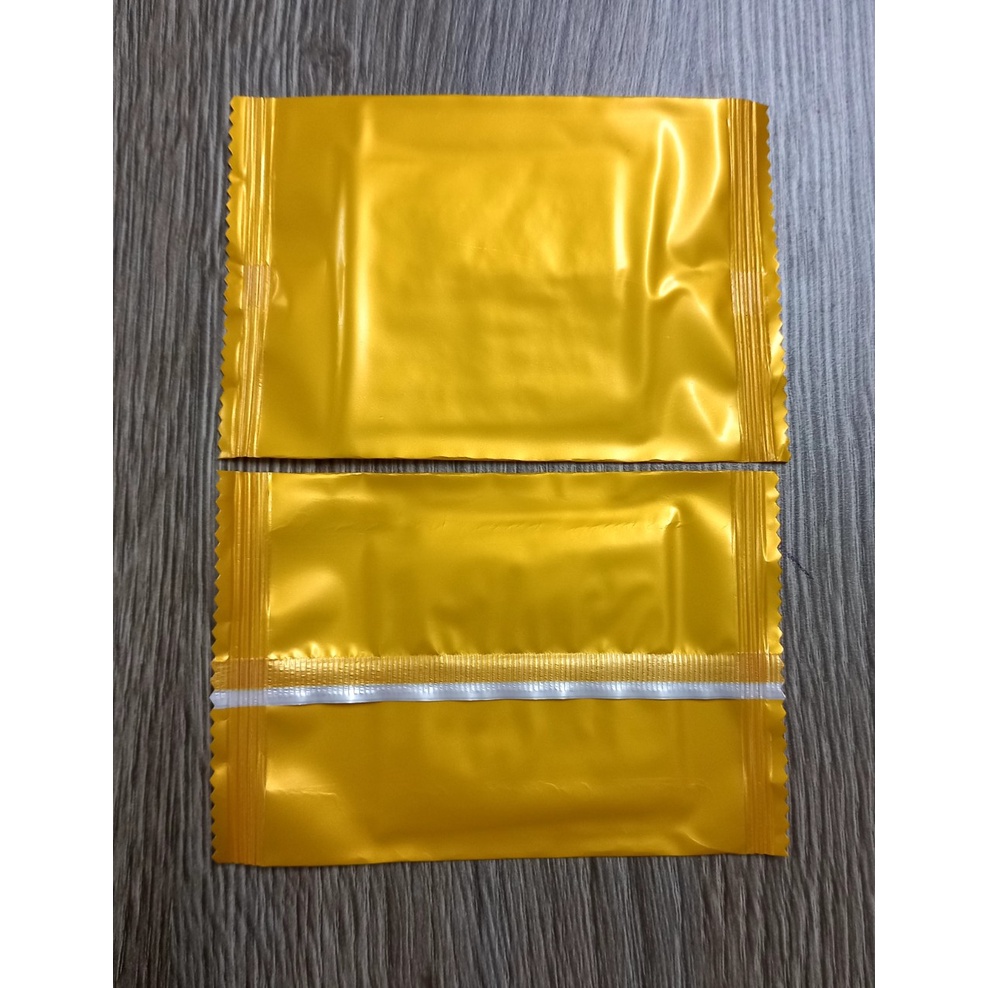 500 cái khăn Lạnh, khăn ướt mini màu vàng