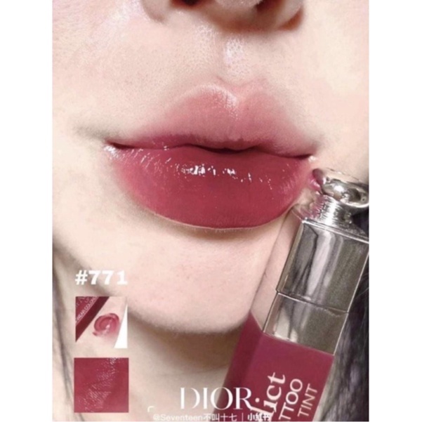 Son Dior Addict Lip Tint các màu mới nhất 2022 UNBOX