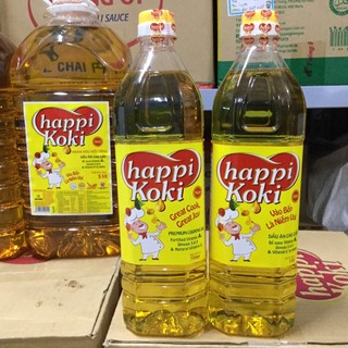 Dầu  Ăn Cao Cấp Happi Koki can 5 lit