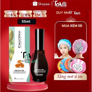 Tinh dầu Calodia Argan Oil bóng tóc 55ml