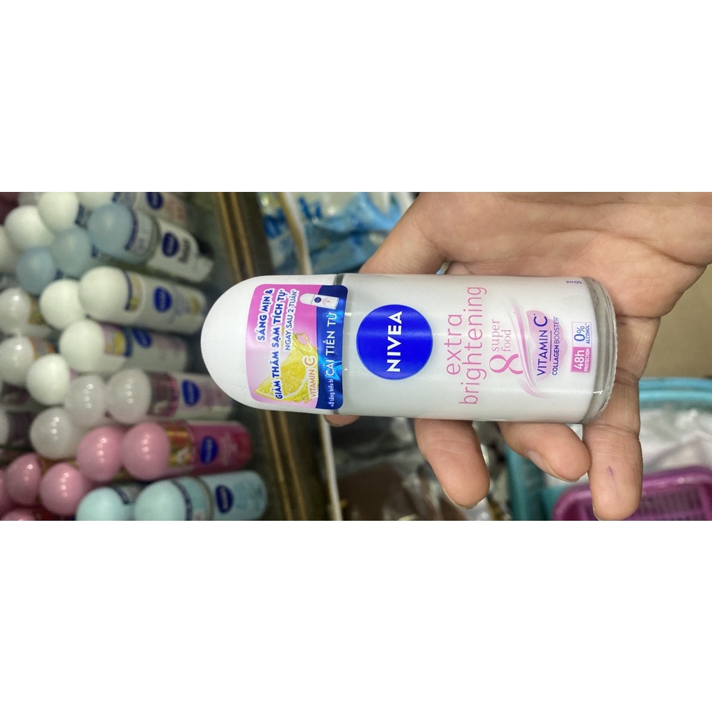 lăn nách Nivea extra