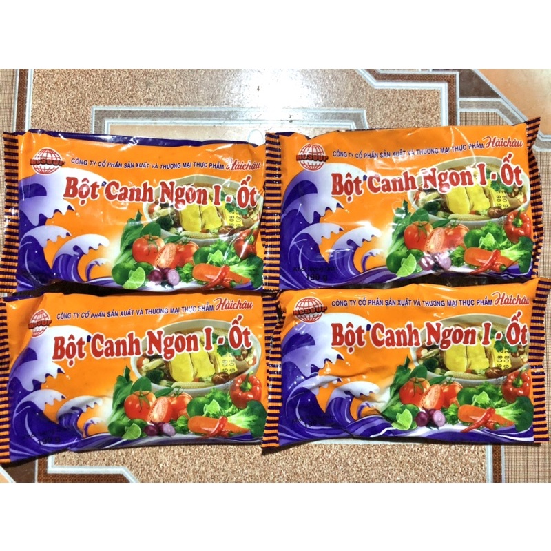 Bột canh i-ốt Hải Châu combo 10 gói x190g.