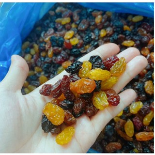 Nho khô 500g (nho chile size to/ nho đen/nho vàng/nho nâu)