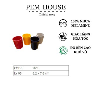 Ly Nhựa Nhỏ Nhiều Màu -LY05