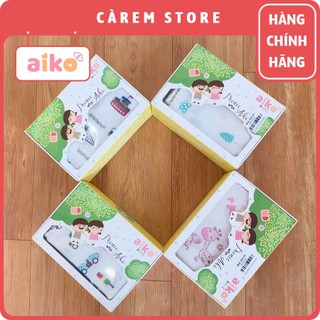 Khăn Sữa In Hình Aiko Cao Cấp 25x30cm Siêu Mềm Siêu Thấm -10 Cái/Hộp