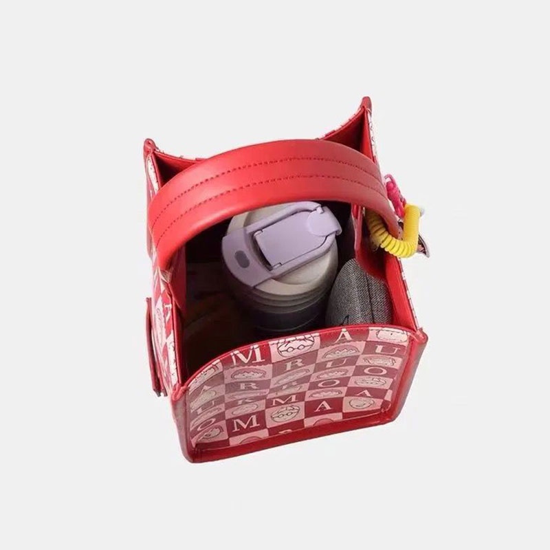 Menas Túi Xách Chống Thấm Nước In Họa Tiết Hoạt Hình Dễ Thương Dành Cho Đi Dã Ngoại