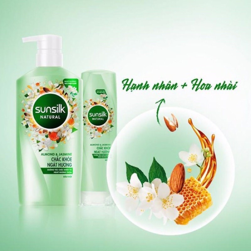 Dầu gội SUNSILK | Dầu gội SUNSILK Dưỡng Chất Thiên Nhiên Nước Dừa Và Hoa Mẫu Đơn 650g