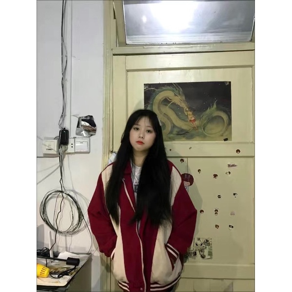 ÁO KHOÁC NHUNG TĂM 2 LỚP DÀY DẶN PHONG CÁCH UNISEX