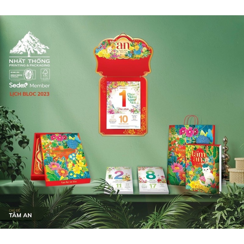 LỊCH 2023 - Bloc lẻ 20 x 30