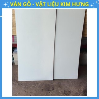  Ván làm kệ ván MDF 8ly 1 mặt trắng dùng trang trí nội thất nhận cắt theo yêu cầu  