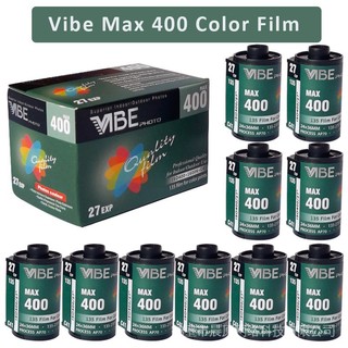 Cuộn phim âm thanh 1roll vibe max 400 iso 400 135 27exp / roll cho máy ảnh vibe 501f