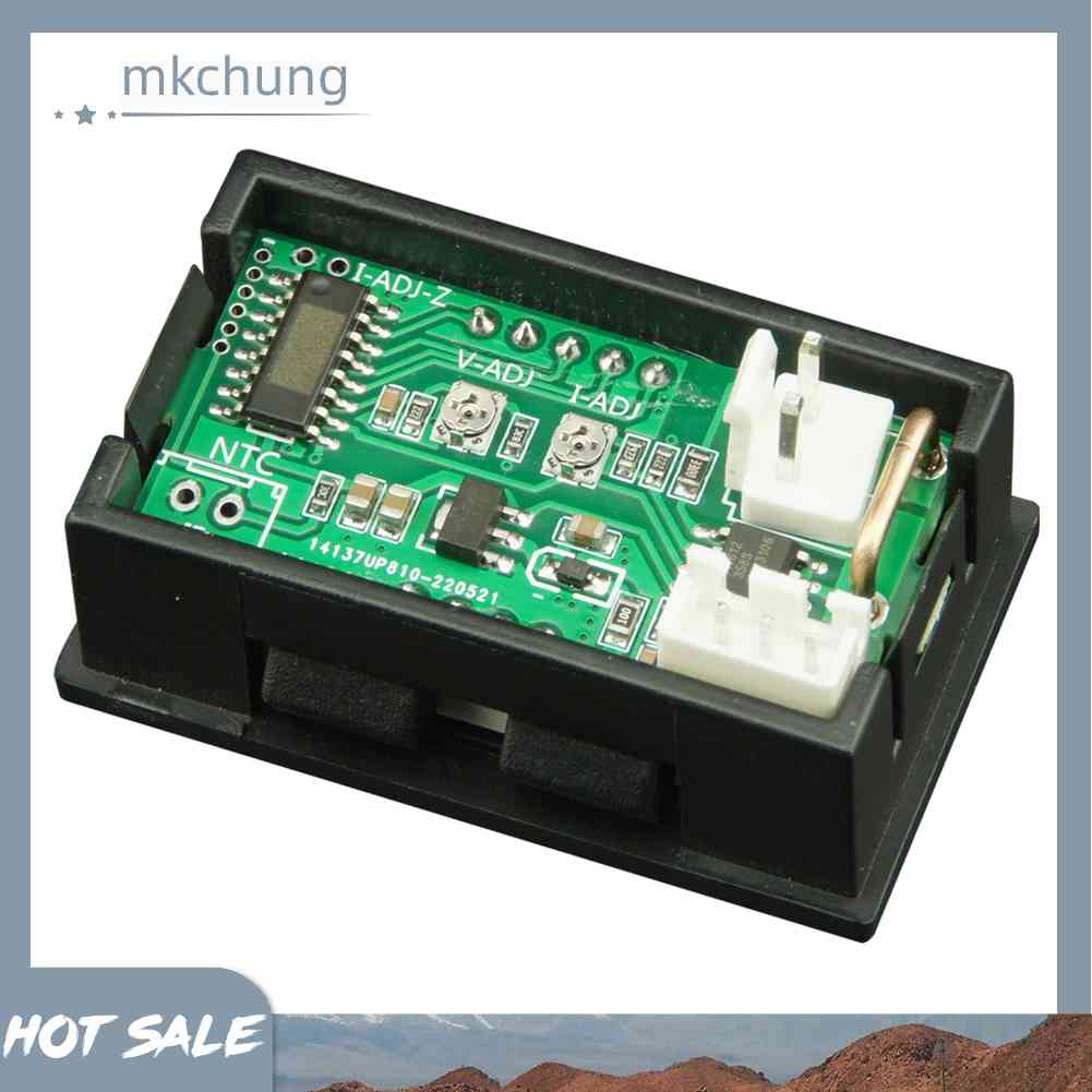 Đồng Hồ Đo Điện Áp Và Dòng Điện DC 0-100V
