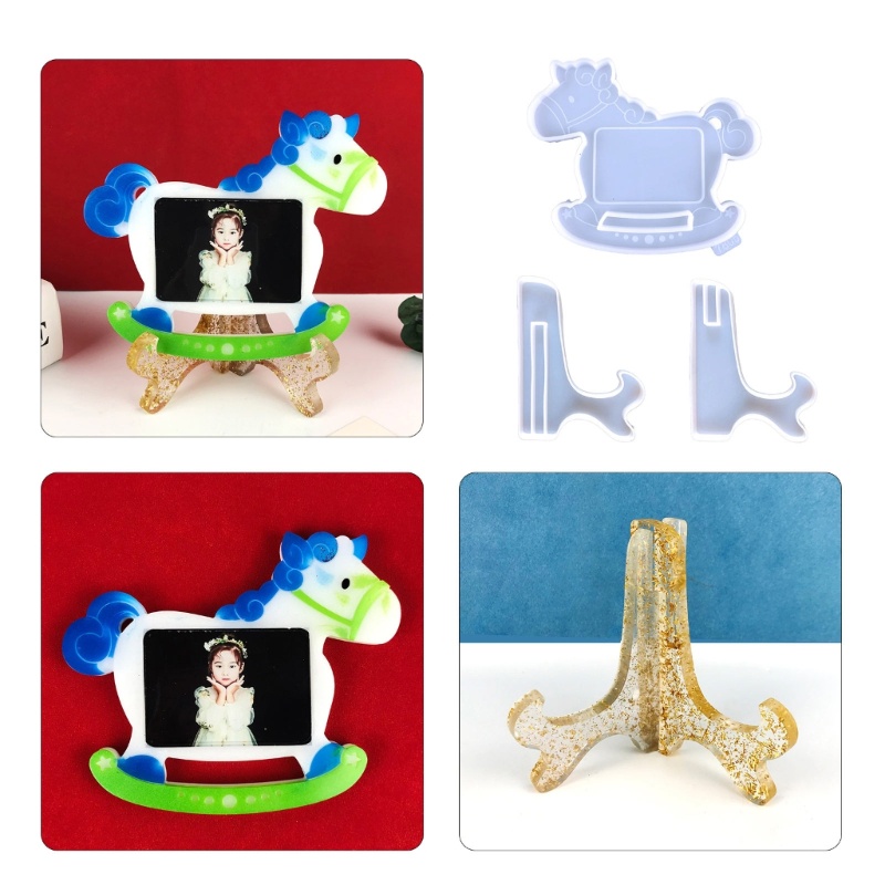Khuôn Silicone Hình Ngựa Dùng Làm Trang Sức Diy