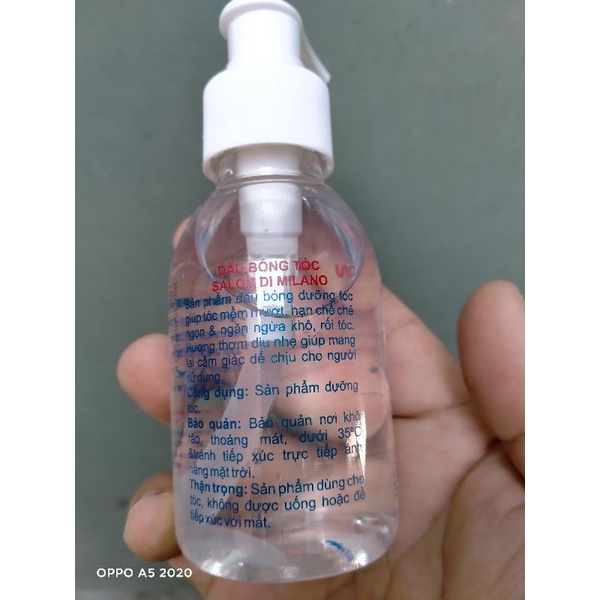 Dầu bóng tóc milano.serum dưởng tóc milano