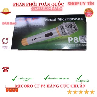 Mic karaoke co dây CAF-P8