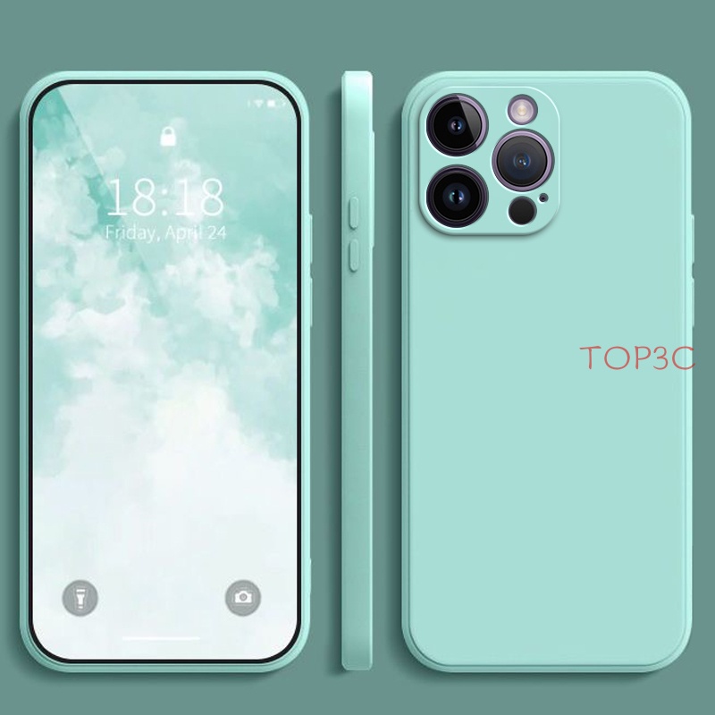 Ốp Điện Thoại Màu Trơn Cho iPhone 14 Pro max iPhone 11 Pro max iPhone 12 Pro max iPhone 13 Pro max YT