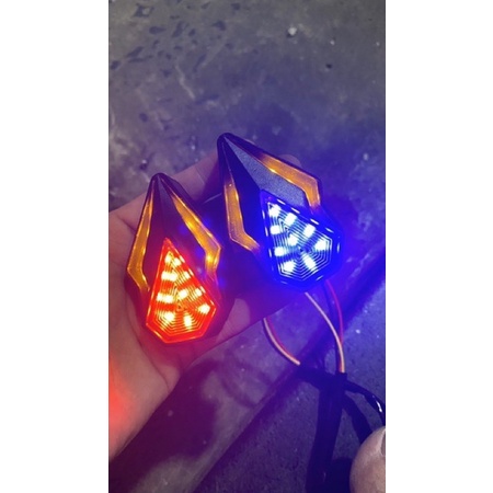 Cặp xi nhan mũi tên L23 gắn xe máy