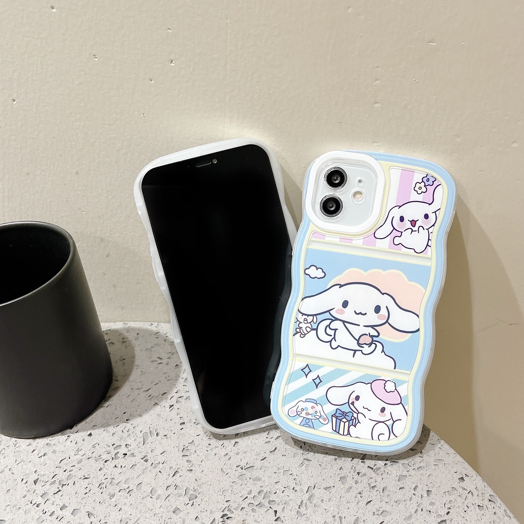 Ốp Điện Thoại Dẻo Họa Tiết Sóng Biển Dễ Thương Cho Oppo A15 Oppo A15s Edge