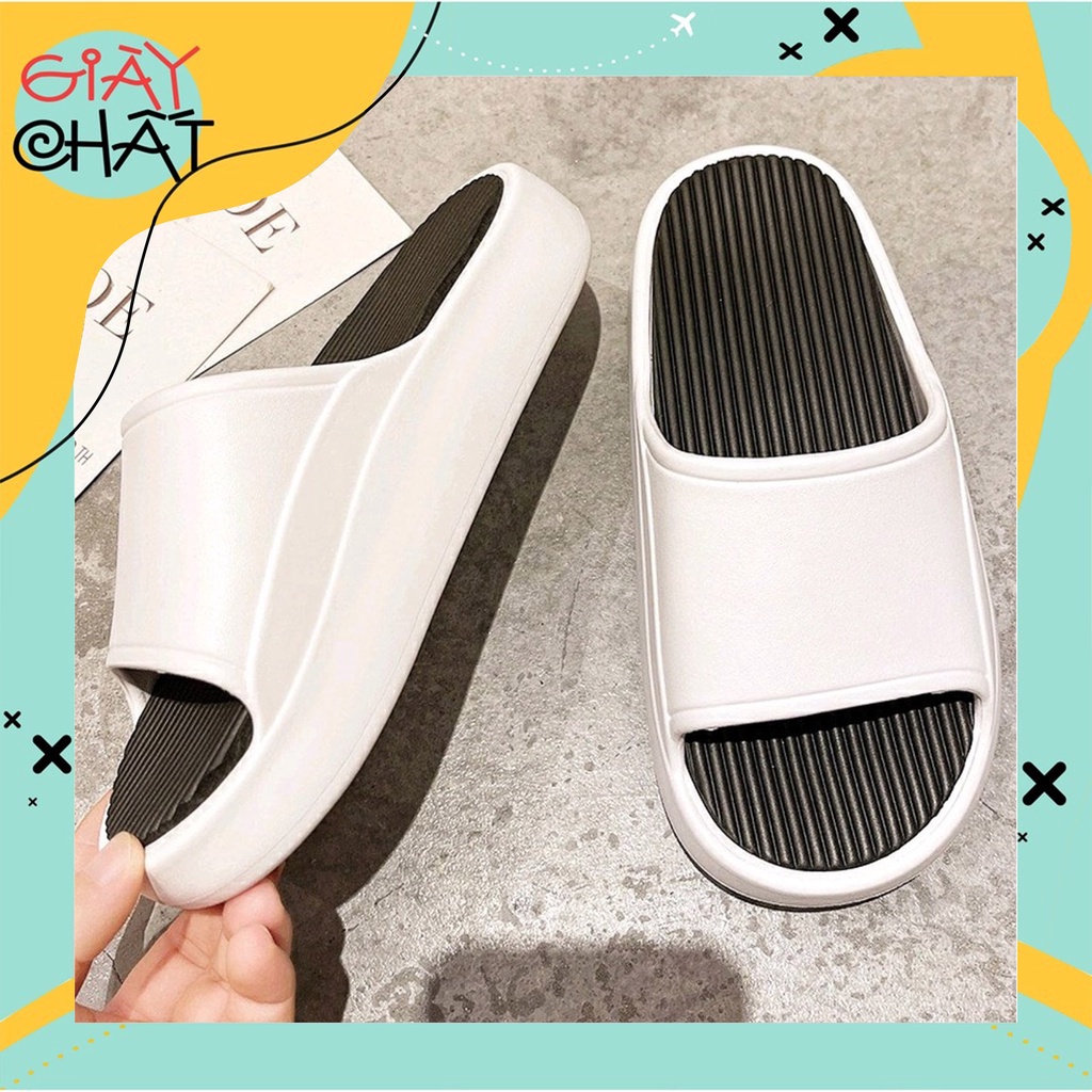 Dép Bánh Mì Nam Nữ, Dép Đế Bánh Mì Cao 5cm Hàng Loại 1 J116 Omen Sneaker