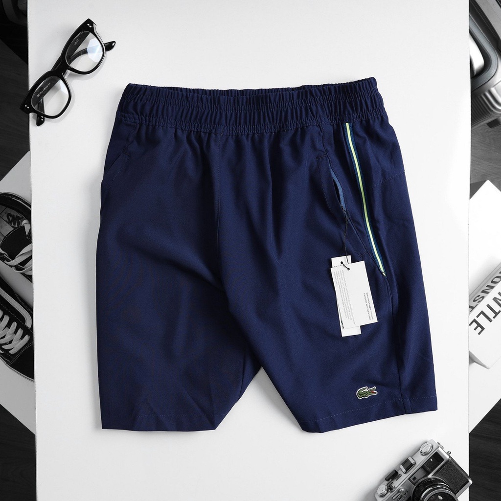 Quần short đùi thể thao nam xuất dư. Hàng VNXK, vải thun co giãn 4 chiều, phù hợp các hoạt động thể thao LCT001