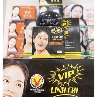 Kem linh chi màu đen dưỡng trắng da chống nắng 4.5g