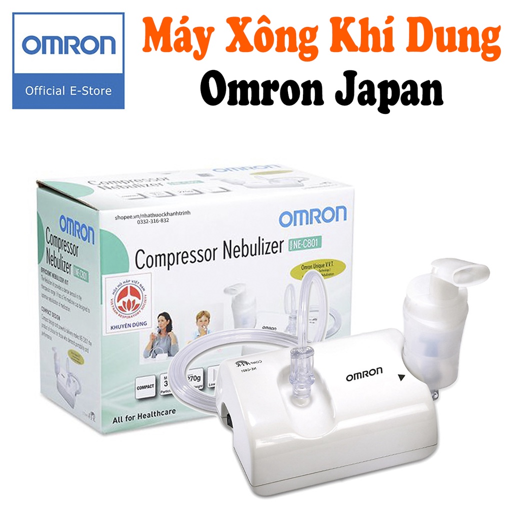 Máy xông khí dung Omron Compressor Nebulizer Ne-C801