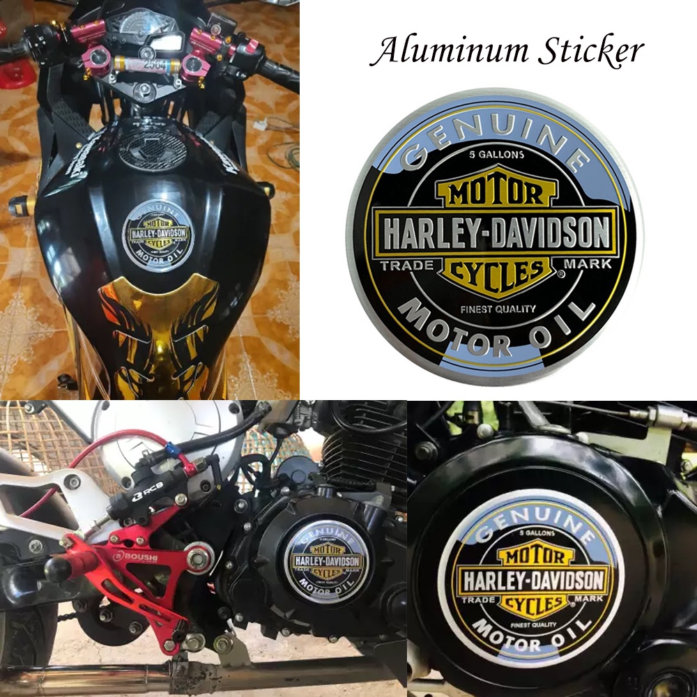 Decal Nhôm Dán Trang Trí Xe Mô Tô Harley