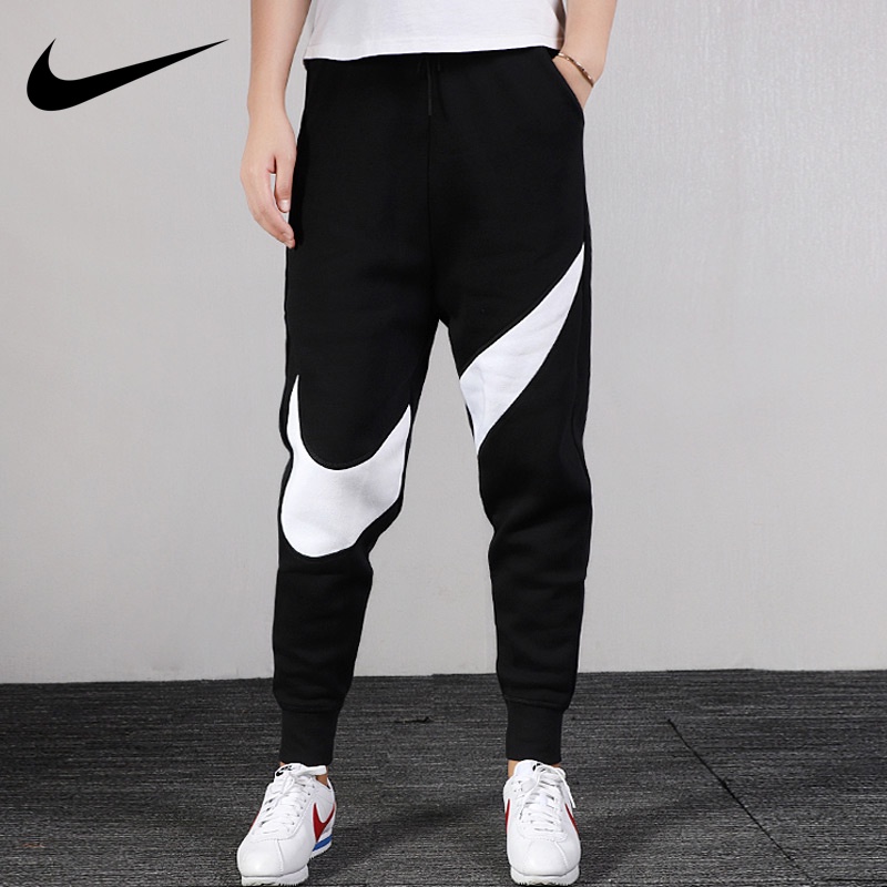 Quần Dài Nike 100% Chính Hãng Dáng Rộng In Logo Lớn Thời Trang Cho Nam Và Nữ