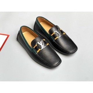 Giày Lười LV da thật chất mềm