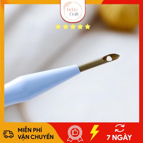 Kim Thêu Nổi Thêu Len Xù Bằng Nhựa Skc 4 Nấc Tùy Chỉnh Punch Needle Tool, Bộ Thêu Len Xù Tùy Chỉnh Tiện Dụng