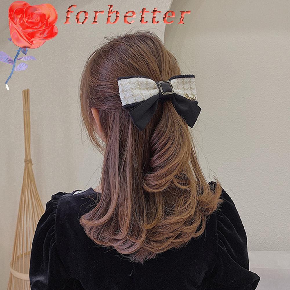 Kẹp hình nơ thiết kế thời trang phong cách Hàn Quốc cho nữ