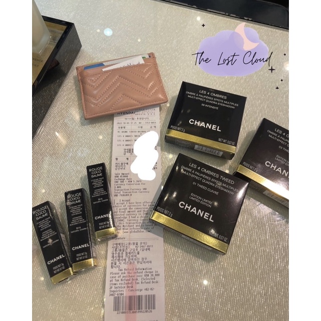 Bảng mắt CC Cha.nel Tweed màu 01 02 03 04 sẵn✨