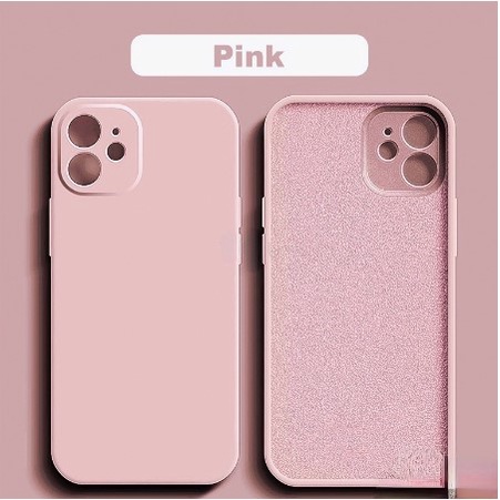 Ốp Lưng silicone DẻO MàU Trơn Cho iPhone 6 6s 7 8 Plus X XR XS Max 11 12 13 14 Pro Max