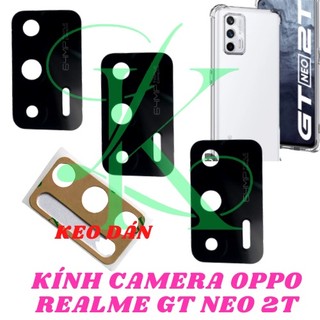 Mặt kính camera dành cho Realme Gt neo 2T có sẵn keo dán