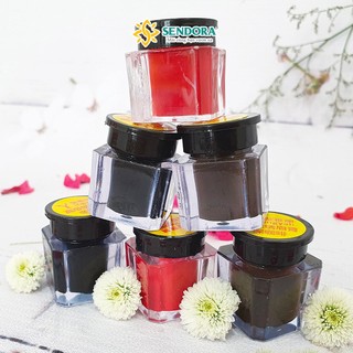 Sáp - Mực tập điêu khắc chân mày trên da giả (Đen, Nâu, Đỏ)