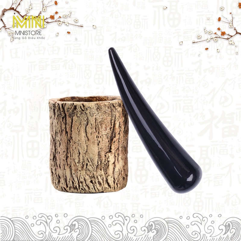 Cây massage sừng ngọn trơn day ấn huyệt kích thước 14-20cm  massage toàn thân,giảm sưng giúp tuần hoàn máu