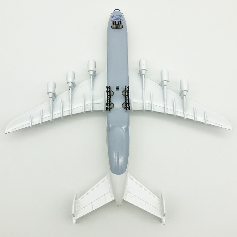 Mô hình máy bay vận tải Antonov An-225 KAVY lớn nhất thế giới bằng hợp kim nguyên khối có chân đế