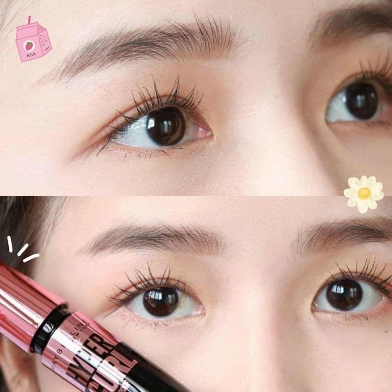 Mascara Dài Mi Và Cong Mi May be line Thái Không Lem Không Trôi