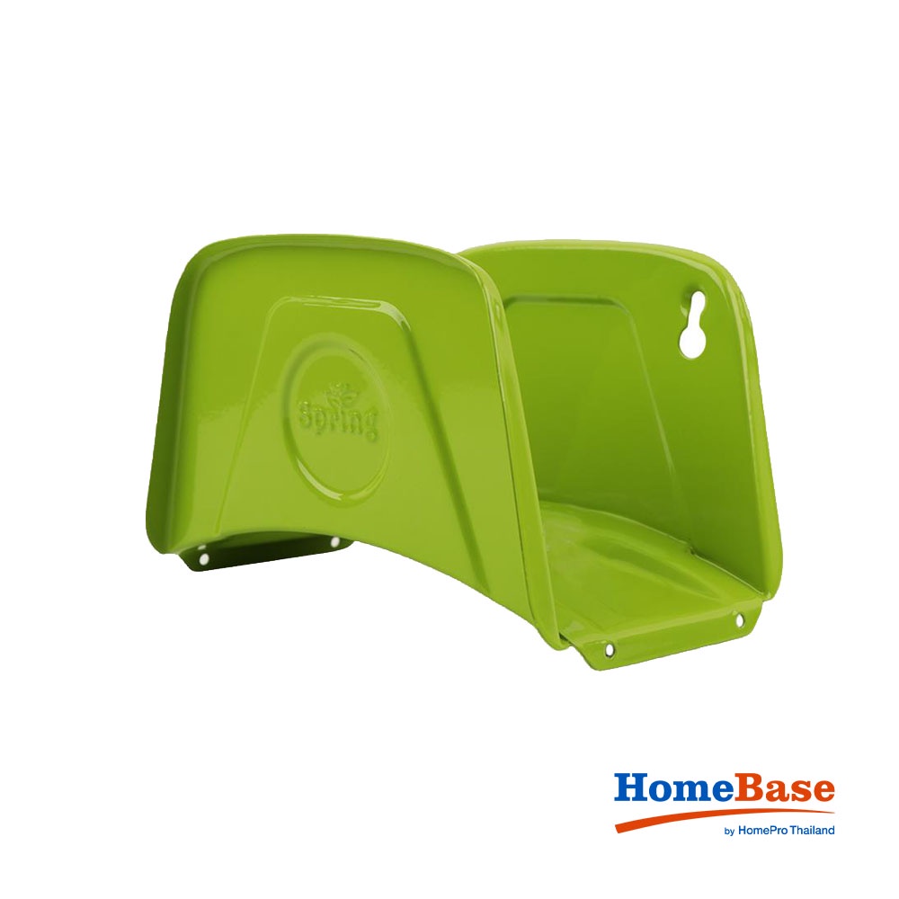 Homebase SPRING Giá treo ống nước bằng thép sơn mạ Thái Lan W22xD15xH16.5cm màu xanh lá