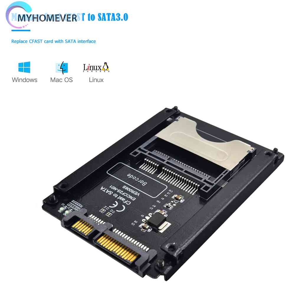 Đầu Đọc Thẻ Chuyển Đổi CFAST Sang SATA 3.0 HDD SATA 22 Pin