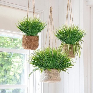 Cây lúa (mạ) non nhựa PVC cao 30cm trang trí bình hoa,  nhà cửa, sân vườn xanh mát